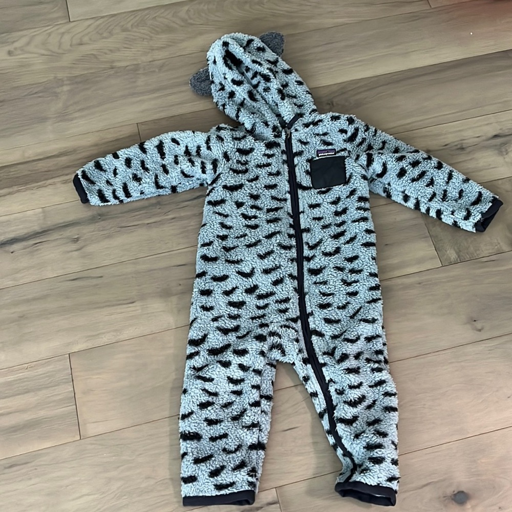 Patagonia Baby Furry Friends Fleece Bunting 3t